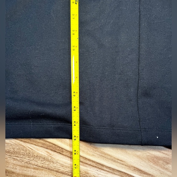 NWOT ATHLETA Sedona Sweatshirt Dress in Black Size XL - Picture 11 of 12